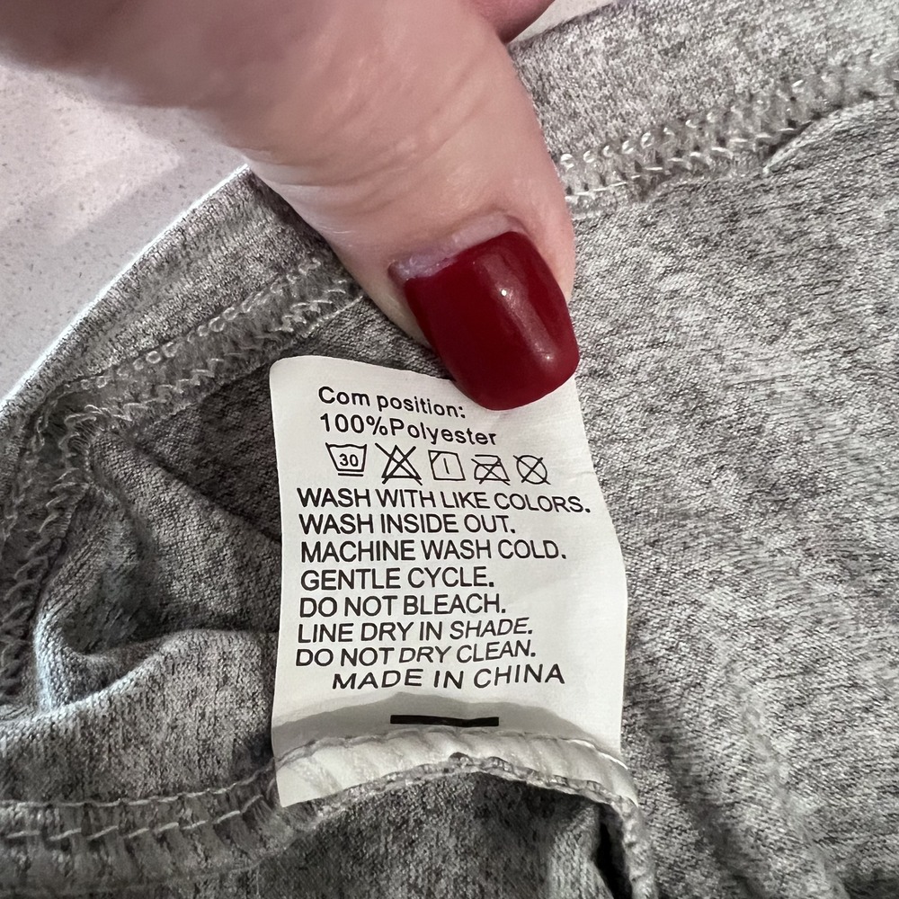 Unbranded-Cropped Sleeveless T-shirt Says Nope Not Today Size‎ L - Picture 10 of 10